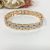 Antiallergén karkötő, 18 K Gold Filled Multicolor - Carola