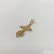 18 K Gold Filled kereszt medál - Golgota