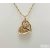 18 K Gold Filled Nyaklánc szív medállal - Alina