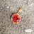 18k Gold Filled nyaklánc medállal - Elena red